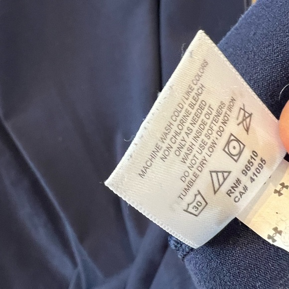 Men’s Under Armour Heat Gear Antler Logo Hunting Long Sleeve Blue Shirt - Picture 5 of 9